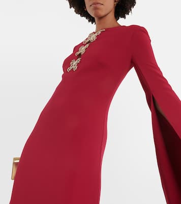 Abito lungo in crêpe | Elie Saab