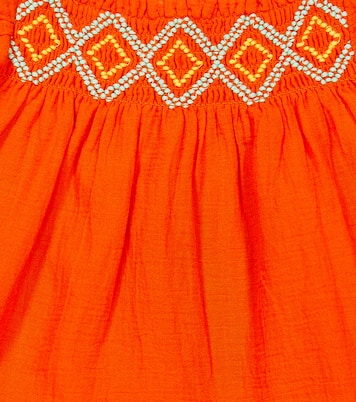 Ruffle-trimmed cotton top | Polo Ralph Lauren Kids