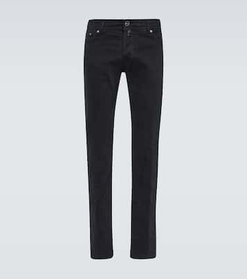 Mid-rise straight jeans | Kiton