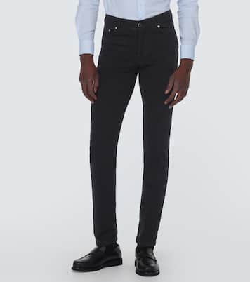 Mid-rise straight jeans | Kiton