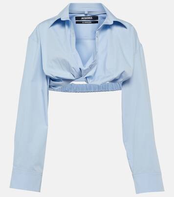 Cropped-Top La Chemise Bahia | Jacquemus
