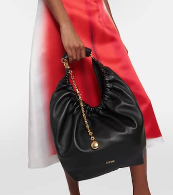 Squeeze Medium leather shoulder bag | Loewe