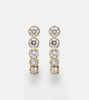 Boucle Ensemble 18kt gold earrings with diamonds  | Sophie Bille Brahe