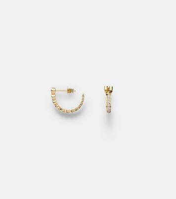 Boucle Ensemble 18kt gold earrings with diamonds  | Sophie Bille Brahe