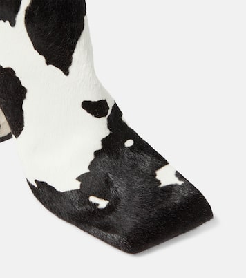 Botas altas Marine de pelo de becerro | Amina Muaddi