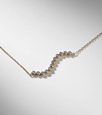 Bracciale in oro 14kt con diamanti | Mateo