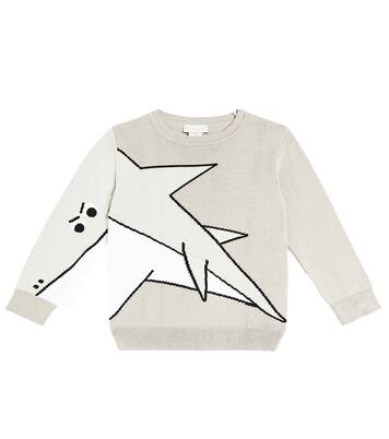 Printed cotton jersey sweatshirt | Stella McCartney Kids