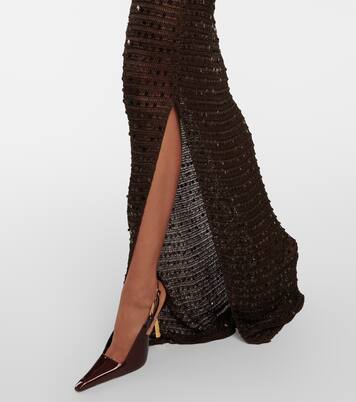 Maxikleid Enodia mit Pailletten | Aya Muse