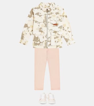 Giacca Flavien in cotone camouflage | Bonpoint