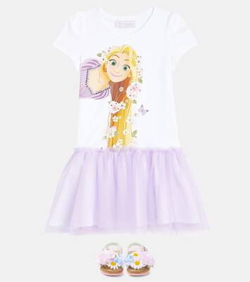 x Disney® Free Time jersey dress | Monnalisa