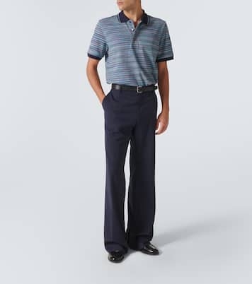 스트라이프 코튼 폴로 셔츠 | Missoni