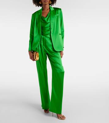 Oversize-Blazer aus Seide | The Sei