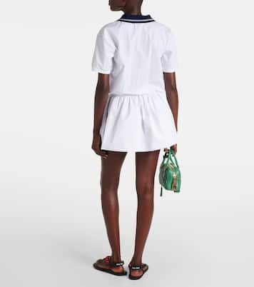 Polokleid aus Baumwolle | Miu Miu
