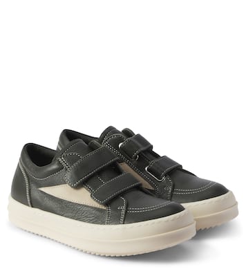 Porterville leather low-top sneakers | Rick Owens Kids