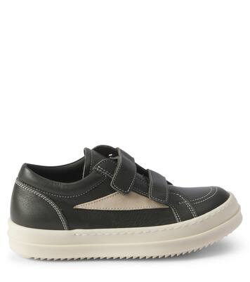 Porterville leather low-top sneakers | Rick Owens Kids
