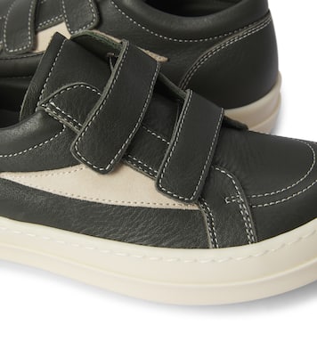Porterville leather low-top sneakers | Rick Owens Kids