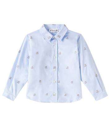 Daho printed cotton shirt | Bonpoint