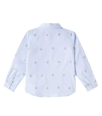 Daho printed cotton shirt | Bonpoint