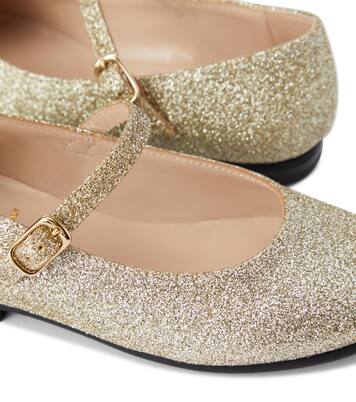 Glitter ballet flats | Il Gufo