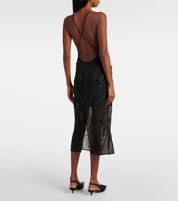 Robe midi à ornements | Xu Zhi