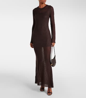 Eiza mesh maxi dress | Staud