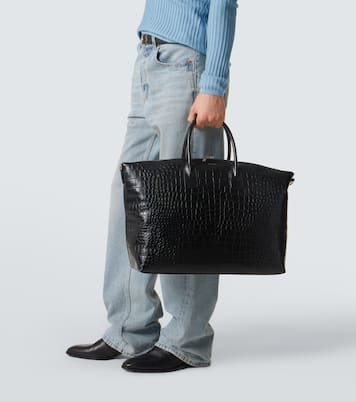 Sac Giant en cuir embossé | Saint Laurent
