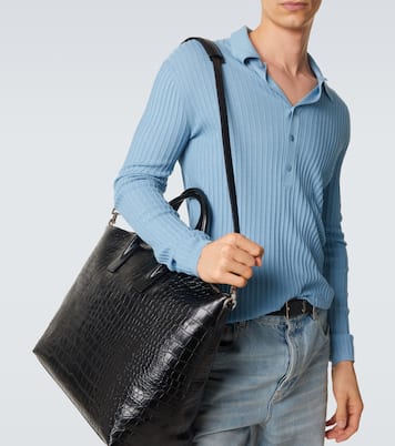 Sac Giant en cuir embossé | Saint Laurent