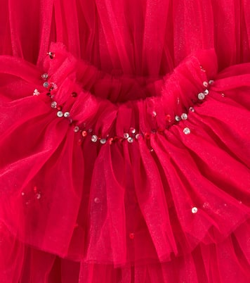 Abito Luminous in tulle con volant | Tutu Du Monde