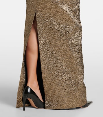 Abito lungo Laelia in jacquard | Emilia Wickstead