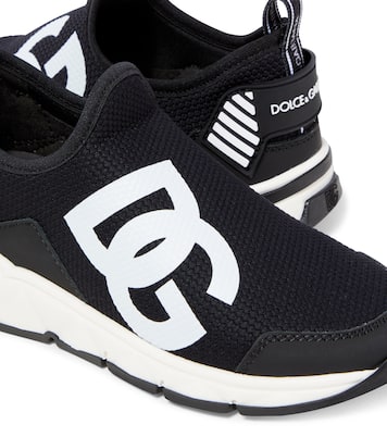 Logo canvas sneakers | Dolce&Gabbana Kids