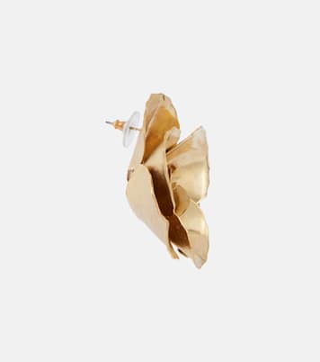 Gladiolus 18kt gold-plated earrings | Jennifer Behr