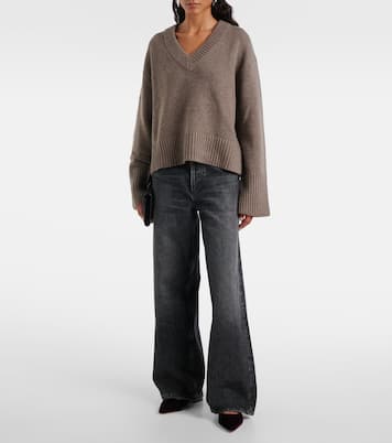 Karla velvet slingback flats | Malone Souliers