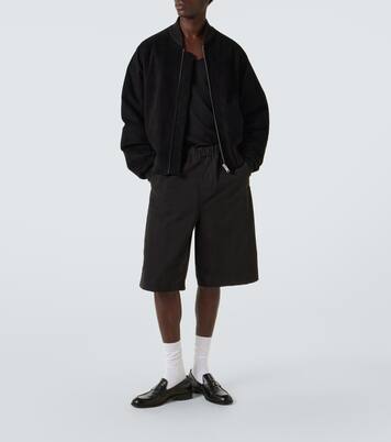 Boxing cotton-blend shorts | Entire Studios