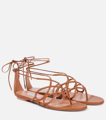 Sandalen Infinito aus Leder | Aquazzura
