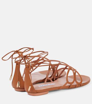 Sandalen Infinito aus Leder | Aquazzura
