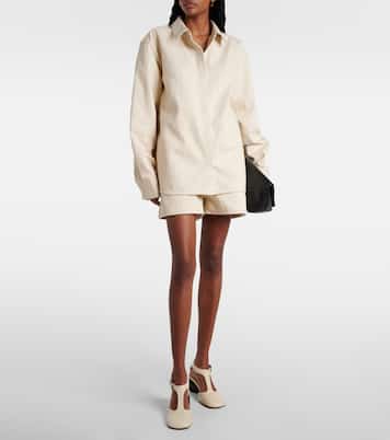 Leather Mary Jane pumps | Jil Sander