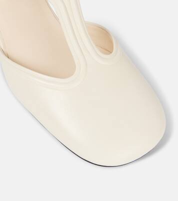 Leather Mary Jane pumps | Jil Sander