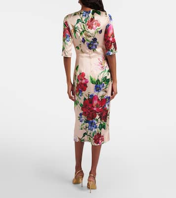 Midikleid aus Satin | Dolce&Gabbana