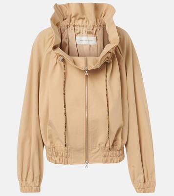Cotton poplin bomber jacket | Dries Van Noten