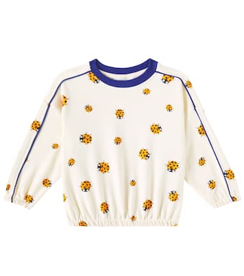 Ladybugs cotton jersey sweatshirt | Mini Rodini