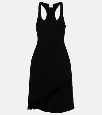 Robe Infinity asymétrique en crêpe | Courrèges