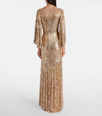 Vestido de fiesta Ines con lentejuelas | Jenny Packham