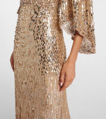 Vestido de fiesta Ines con lentejuelas | Jenny Packham