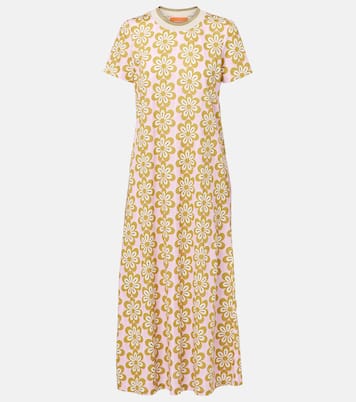 Sporty Swing cotton midi dress | La DoubleJ