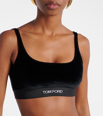 Velvet bra top | Tom Ford