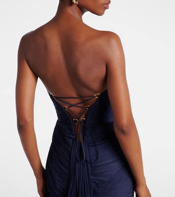 Robe longue Heidi en soie | Maria Lucia Hohan