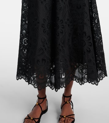 Midirock Rhiannon aus Baumwolle | Zimmermann