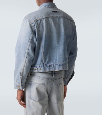 Trucker cropped denim jacket | Fear of God