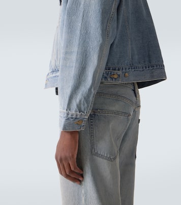Trucker cropped denim jacket | Fear of God