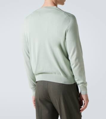 코튼 크루넥 스웨터 | Loro Piana